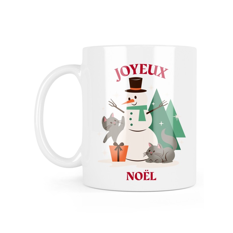 Mug céramique à message - Cadeau Noël - Joyeux noël