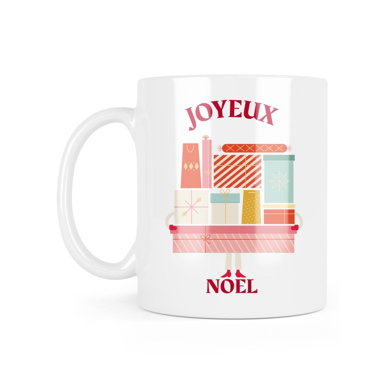 Mug céramique à message - Cadeau Noël - Joyeux noël