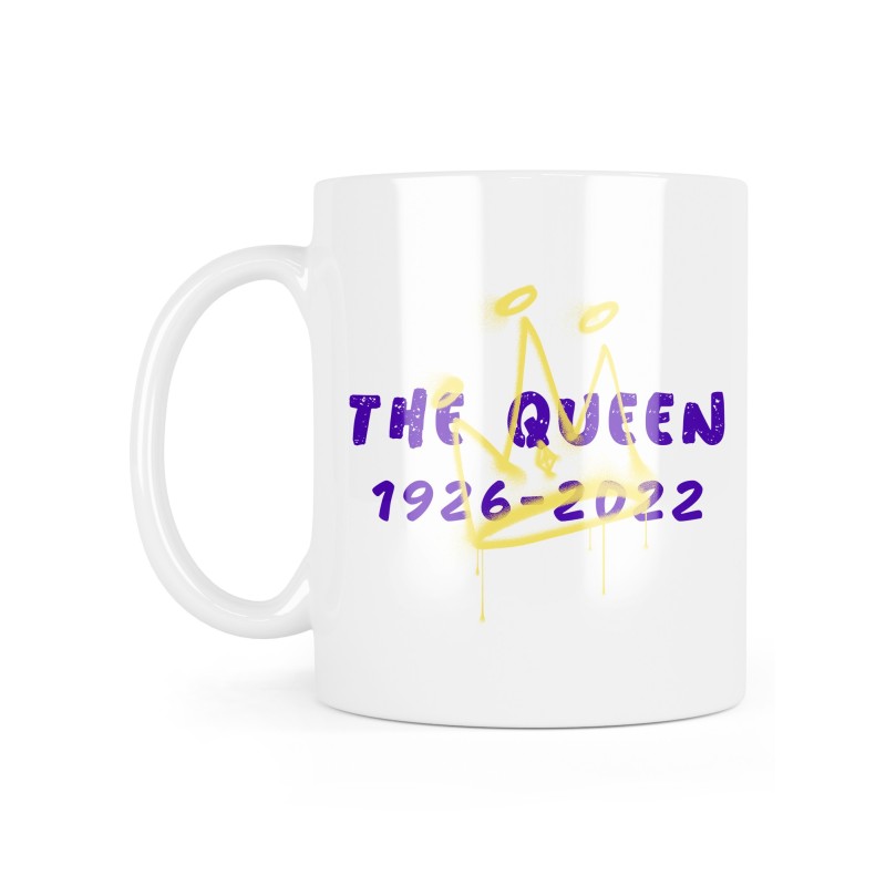 Mug céramique à message - Cadeau reine Elisabeth 2  - The queen