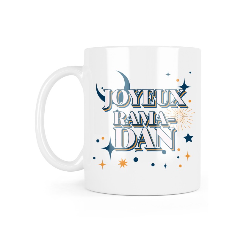 Mug céramique à message - Cadeau fêtes  - Joyeux ramadan