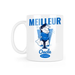 Mug céramique à message - Cadeau famille - Meilleur oncle de l'univers