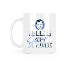 Mug céramique à message - Cadeau fête grands pères - Meilleur Papy du monde for ever