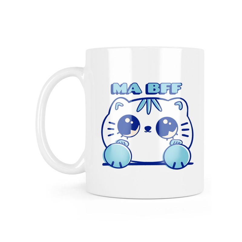 Mug céramique à message - Cadeau amitié - ma bff