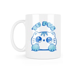 Mug céramique à message - Cadeau humour - tu pus