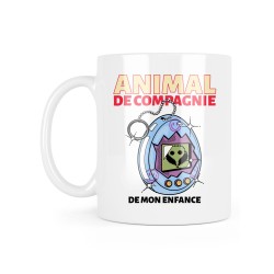 Mug céramique à message - Cadeau humour - Animal de compagnie de mon enfance