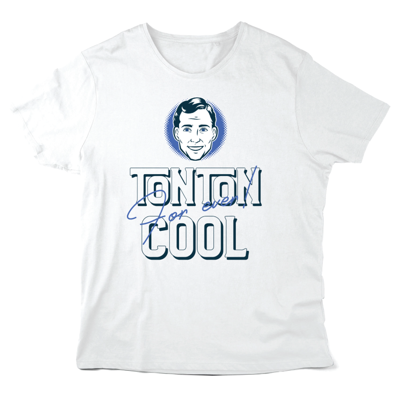 T-Shirt imprimé à message - Cadeau famille - Tonton