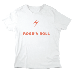 T-Shirt imprimé à message - Cadeau - Rock'n'roll