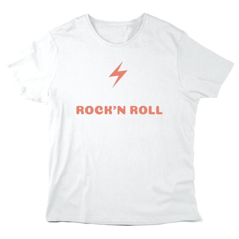 T-Shirt imprimé à message - Cadeau - Rock'n'roll