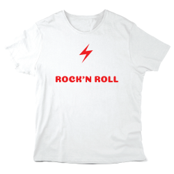 T-Shirt imprimé à message - Cadeau - Rock'n'roll
