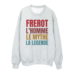 imprimé à message - Cadeau Famille - Frérot l'homme le mythe la légende  - France