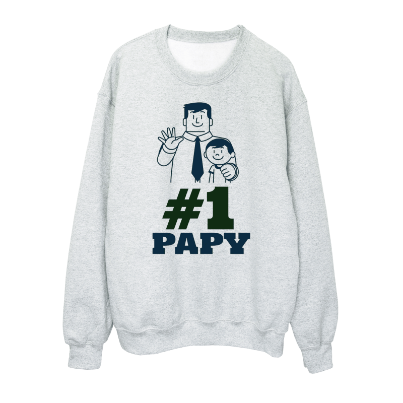 imprimé à message - Cadeau fête des grands pères - N°1 Papy - ref4563 - France