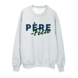 Sweat shirt imprimé à message - Cadeau fête des pères - Père-fecte