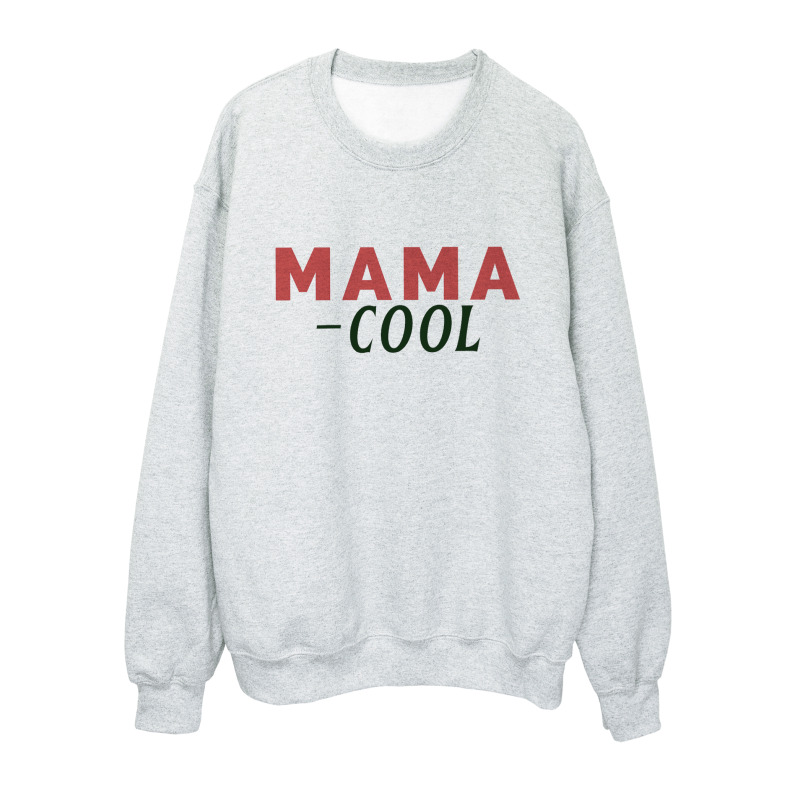 Sweat shirt imprimé à message - Cadeau fête des mères - Mama cool
