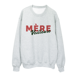 Sweat shirt imprimé à message - Cadeau fête des mères - Mère veilleuse