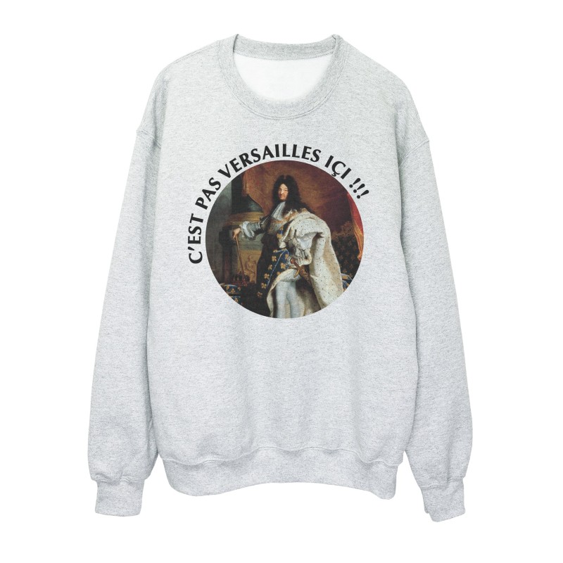 Sweat shirt imprimé à message - Cadeau humour - Louis 14 XIV