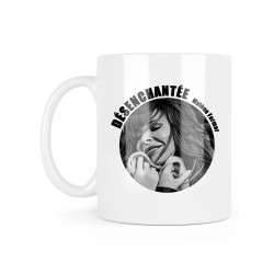 Mug céramique à message - Cadeau célébrité - Mylène farmer désenchantée