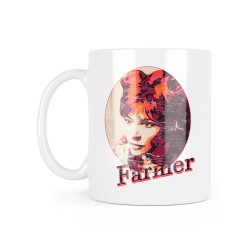 Mug céramique à message - Cadeau célébrité - Mylène F