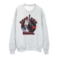 Sweat shirt imprimé à message - Cadeau Humour - Cinéma série - La chose Fuck you bisou