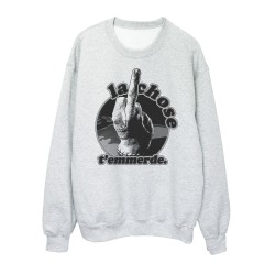Sweat shirt imprimé à message - Cadeau Humour - Cinéma série - Addams La chose t'emmerde