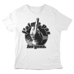 T-Shirt imprimé - Cinéma série - Addams La chose j'aime pas les gens