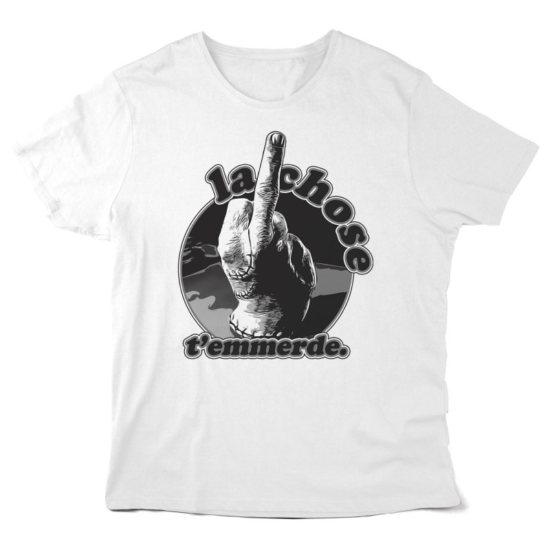 T-Shirt imprimé - Cinéma série - Addams La chose t'emmerde