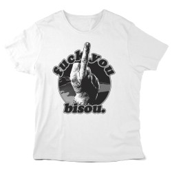 T-Shirt imprimé - Cinéma série - Addams La chose Fuck you bisou