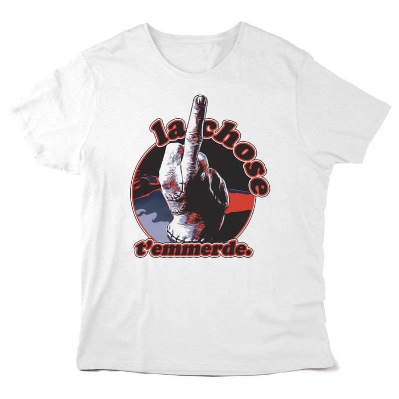 T-Shirt imprimé - Cinéma série - Addams La chose t'emmerde