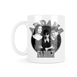 Mug céramique à message - Cadeau cinéma - famille Addams