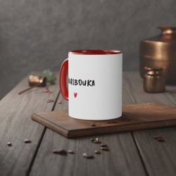Mug céramique à message - Idée cadeau Mug Amour - Saint-Valentin et Anniversaires - Je t'aime ouhibouka - France
