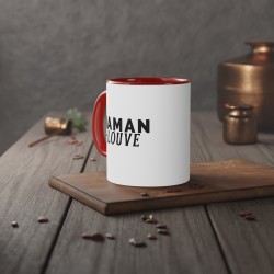 Mug céramique à message -  Idée Cadeau Unique pour la Fête des mères - Maman louve - France