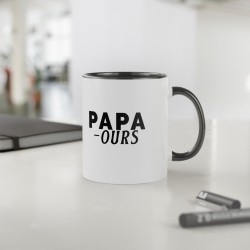 Mug céramique à message - Cadeau Original pour Papa - Mug Fête des Pères - Papa ours - France