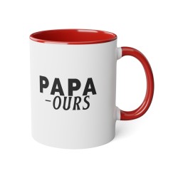 Mug céramique à message - Cadeau Original pour Papa - Mug Fête des Pères - Papa ours - France