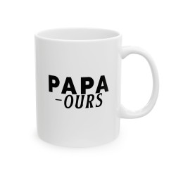 Mug céramique à message - Cadeau Original pour Papa - Mug Fête des Pères - Papa ours - France