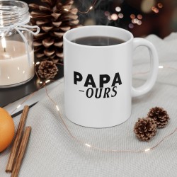 Mug céramique à message - Cadeau Original pour Papa - Mug Fête des Pères - Papa ours - France
