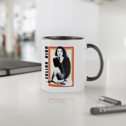 Mug céramique à message - Cadeau célébrité - Quand je bois je deviens céline dion