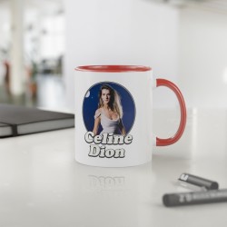 Mug céramique à message - Cadeau célébrité - Quand je bois je deviens céline dion