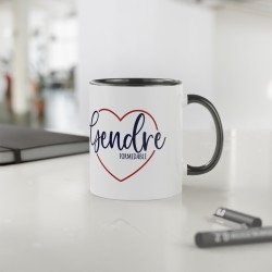 Mug tasse céramique - Idée cadeau Original et personnalisé avec message d'amour famille - Gendre formidable