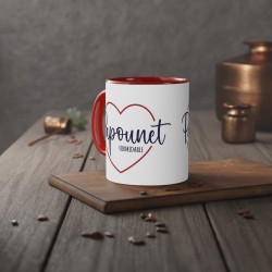 Mug tasse céramique - Idée cadeau Original et personnalisé avec message fête des pères - Papounet formidable