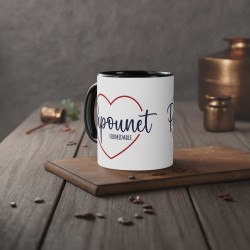 Mug tasse céramique - Idée cadeau Original et personnalisé avec message fête des pères - Papounet formidable