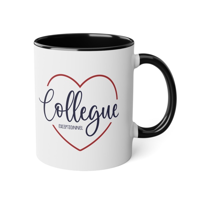 Mug tasse céramique - Idée cadeau Original et personnalisé avec message départ collègue - Collègue formidable