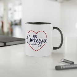 Mug tasse céramique - Idée cadeau Original et personnalisé avec message départ collègue - Collègue formidable
