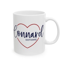Mug céramique - Idée cadeau Mug Humour vulgaire - Saint-Valentin et Anniversaires - Connard exceptionnel