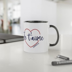 Mug céramique - Idée cadeau Mug Humour vulgaire - Saint-Valentin et Anniversaires -  Je t'aime connasse