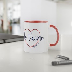 Mug céramique - Idée cadeau Mug Humour vulgaire - Saint-Valentin et Anniversaires -  Je t'aime connasse