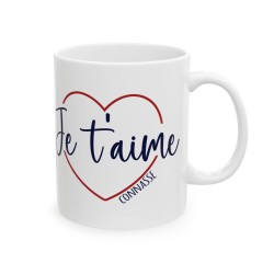 Mug céramique - Idée cadeau Mug Humour vulgaire - Saint-Valentin et Anniversaires -  Je t'aime connasse