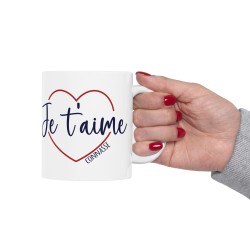 Mug céramique - Idée cadeau Mug Humour vulgaire - Saint-Valentin et Anniversaires -  Je t'aime connasse