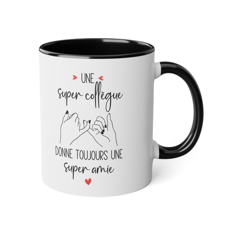 Mug tasse céramique - Idée cadeau Original et personnalisé avec message départ collègue - Collègue formidable