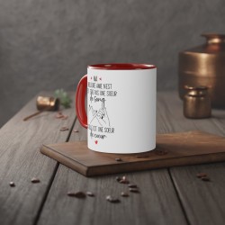 Mug tasse céramique à message - Cadeau pour Meilleure Amie - Soeur de coeur
