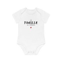 Body Bébé Drôle - Imprimé Humour et Citations - Cadeau Annonce Naissance Original - La famille va s'agrandir - France