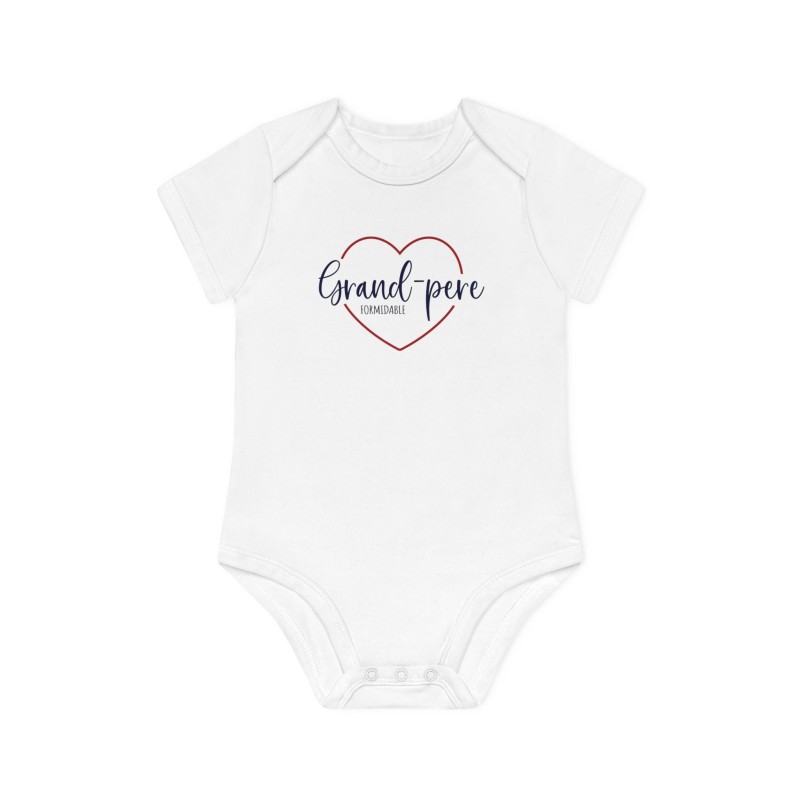 Body Bébé Drôle - Imprimé Humour et Citations - Cadeau Original naissance - Grand-père formidable - France